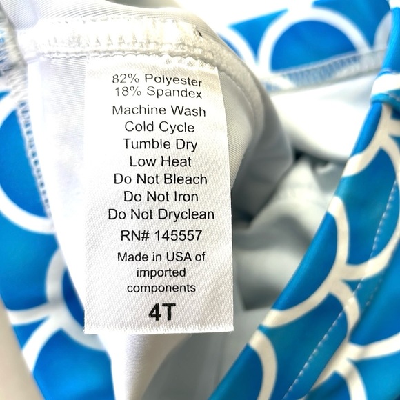 Sublivie Mermaid Tee/Leggings Set, Size 4T - Picture 7 of 7